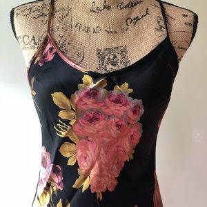 Better Johnson Sexy black and floral dress